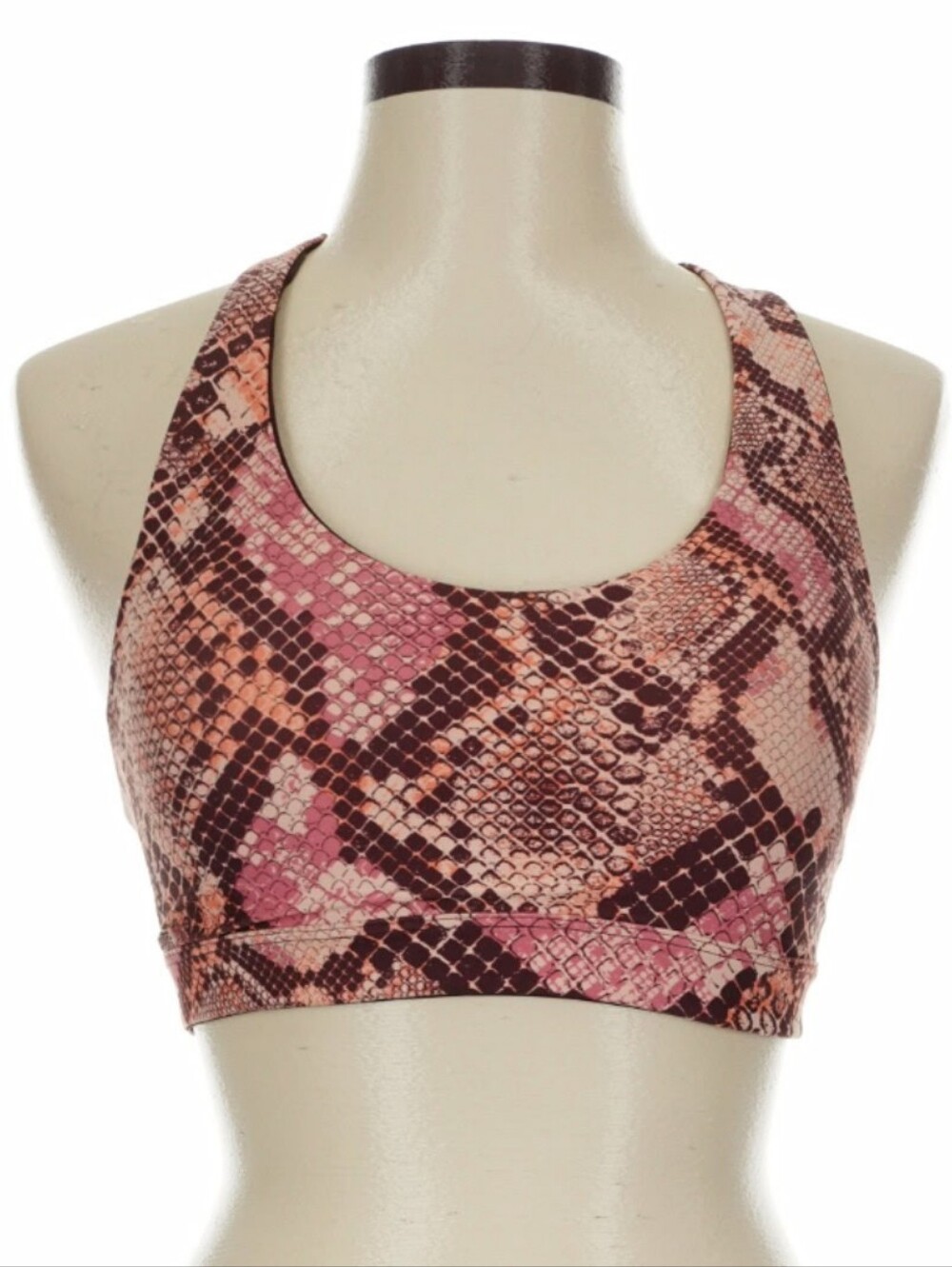 Active By Old Navy Snake-Print Sports Bra
